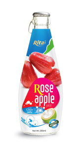 290ml Rose Apple juice with Coco Jelly